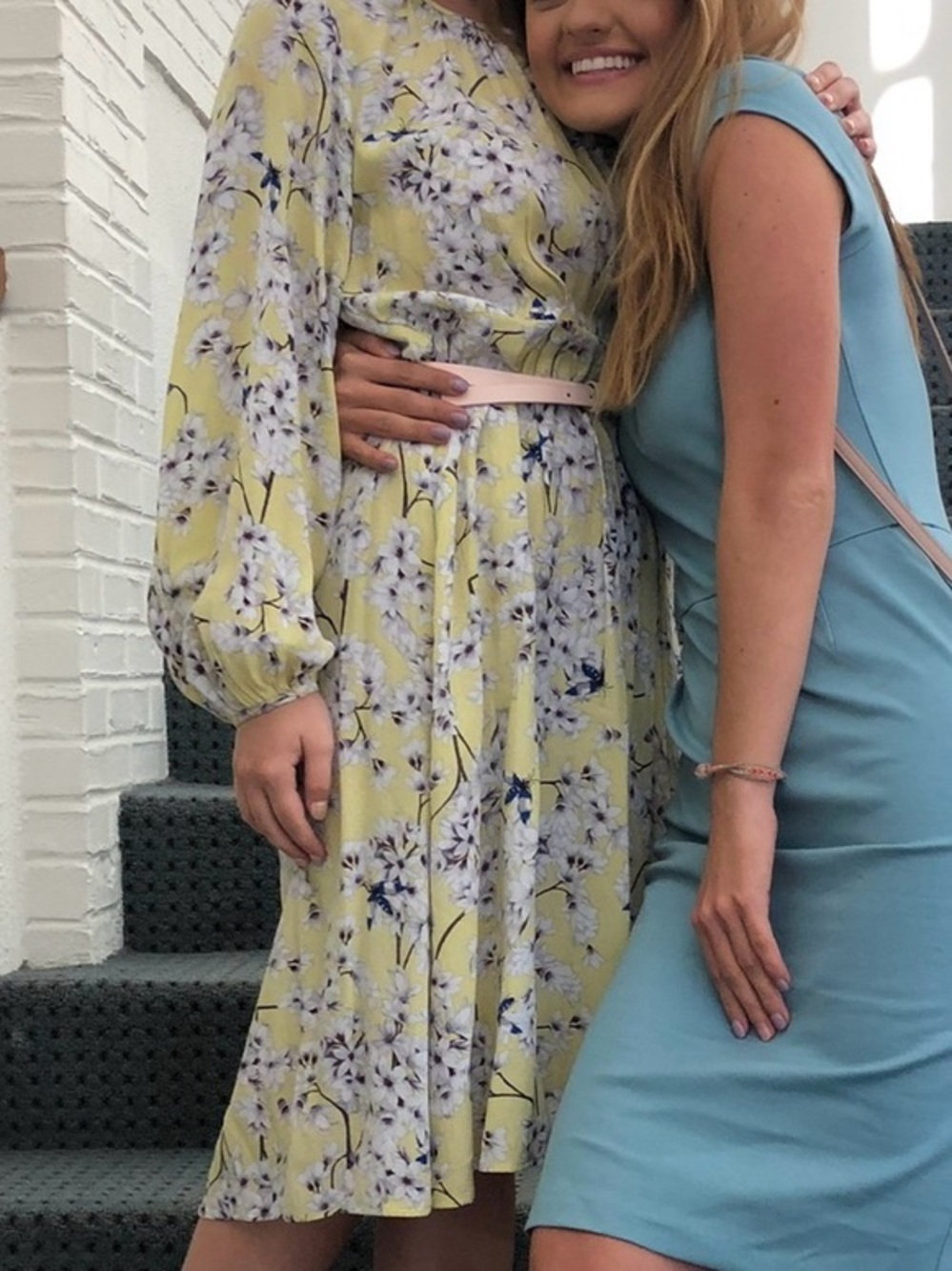 Yellow Floral Dress